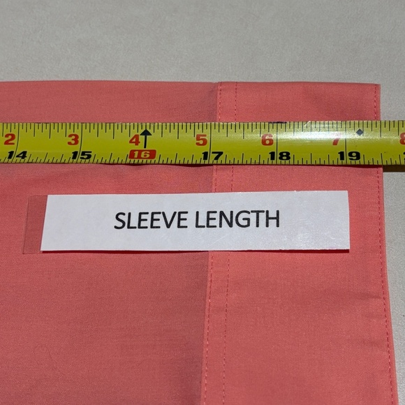 Foxcroft Womens No Iron Button Down Long Sleeve Shirt Sz 18 Office Business FLAW - Picture 11 of 13